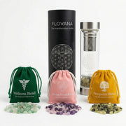 Flovana krystallvannflaske