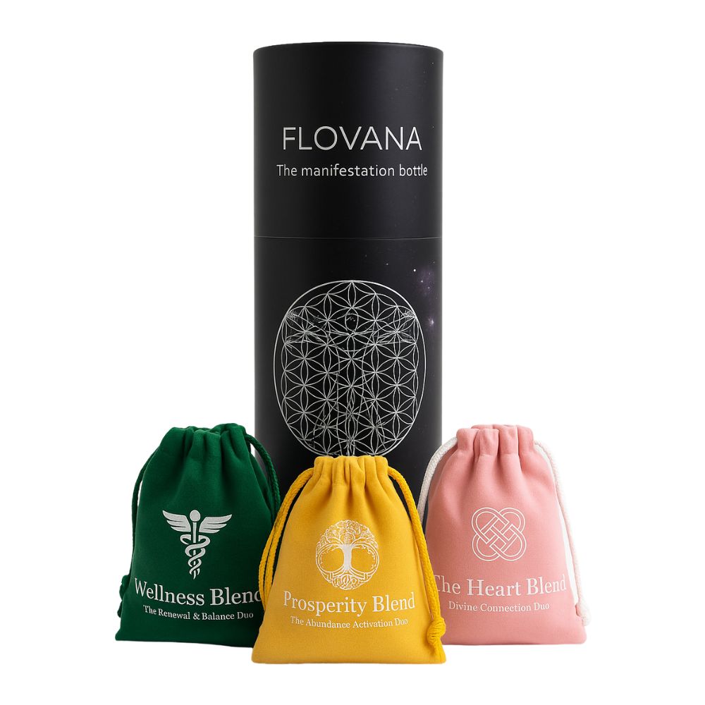 Flovana krystallvannflaske