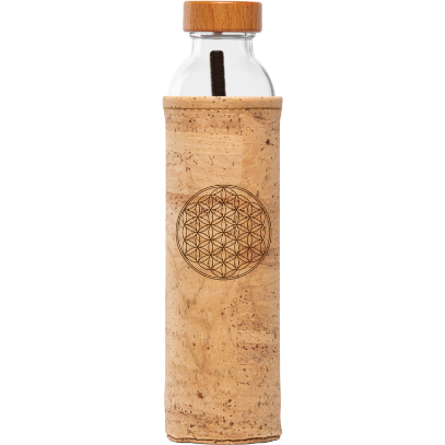 Flaska Strukturert Vannflaske – Bred Hals 0,75 L